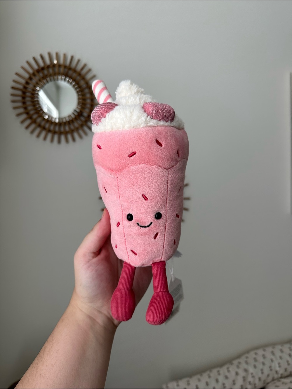 Jellycat Amuseables Bubbeca Milkshake NWT